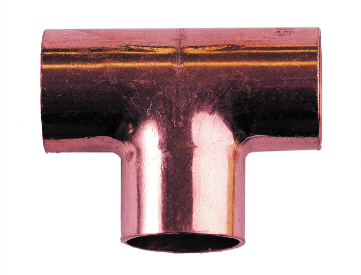 Copper Equal Tee (C x C x C) Copper Equal Tee (C x C x C)