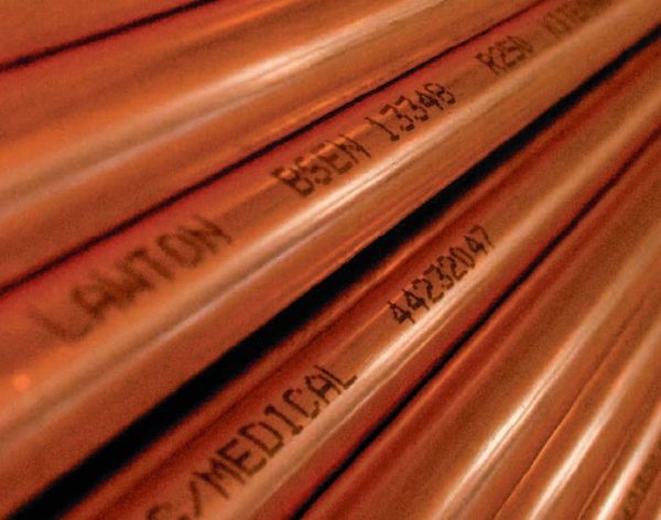 Medical Grade Degreased Copper Tube