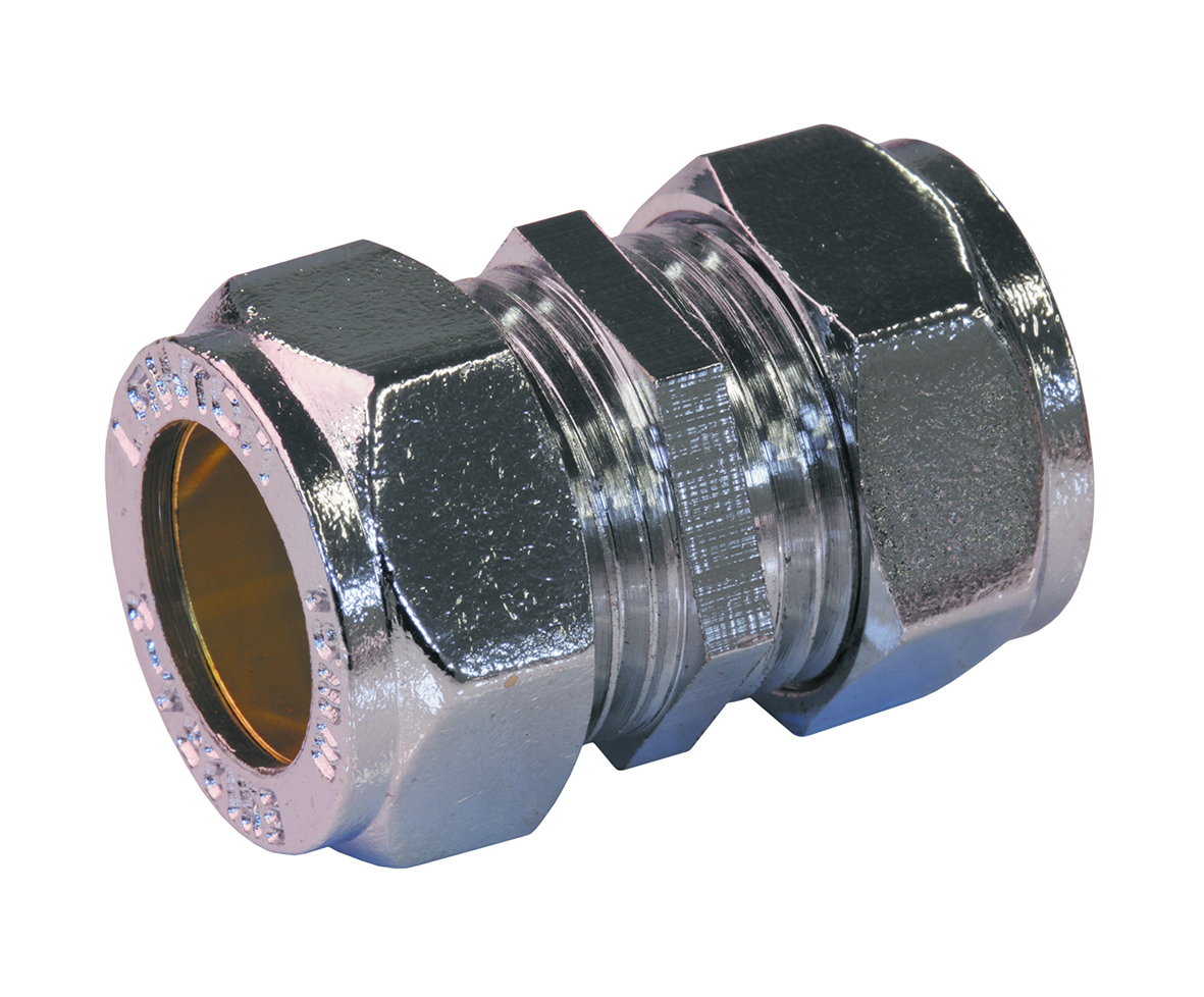 Straight Coupling Chrome Lawton Tubes