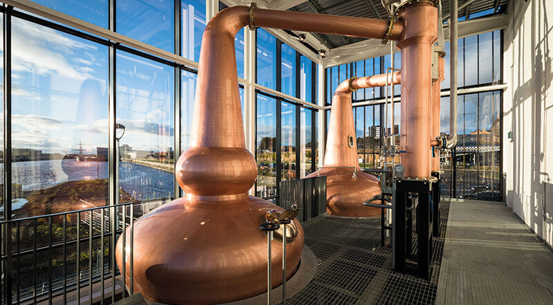 Copper in Distillation 2 Copper Stills