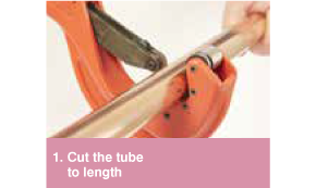 Cut the tube to length