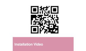 Installation video QR code