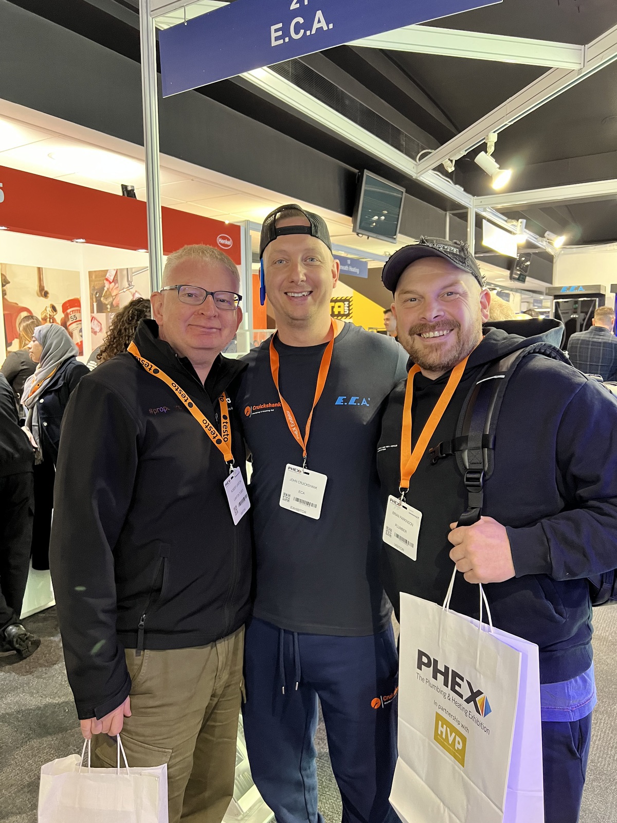 Lawton Tubes' Robert Lawton attends PHEX in Manchester