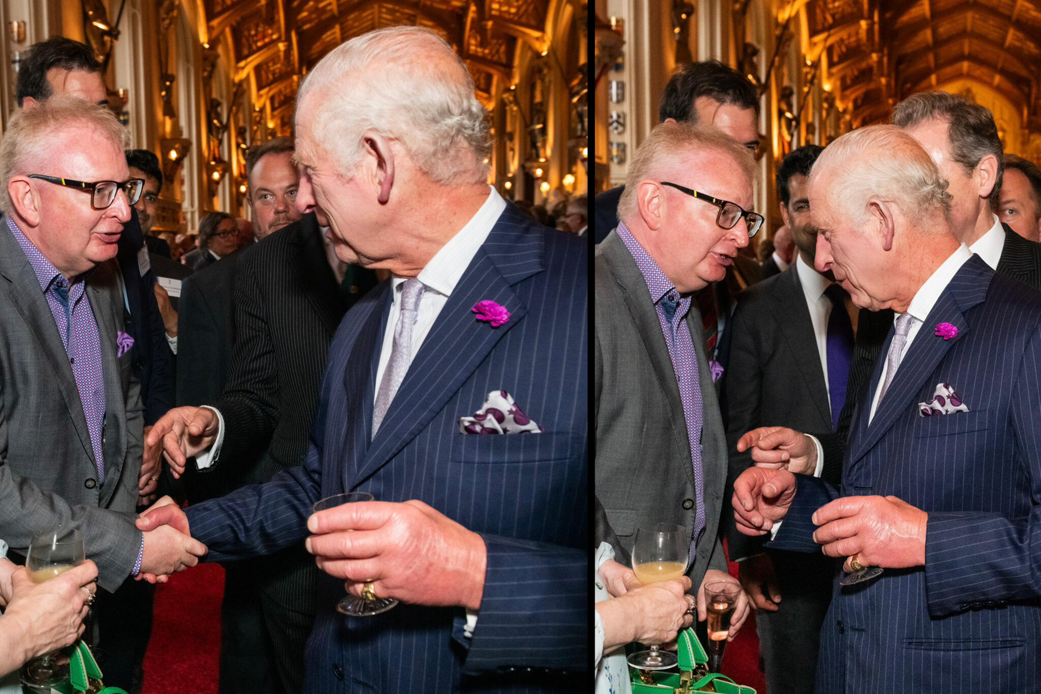 King Charles III Awards Lawton Tubes with Top Enterprise Award 2 Meeting the King