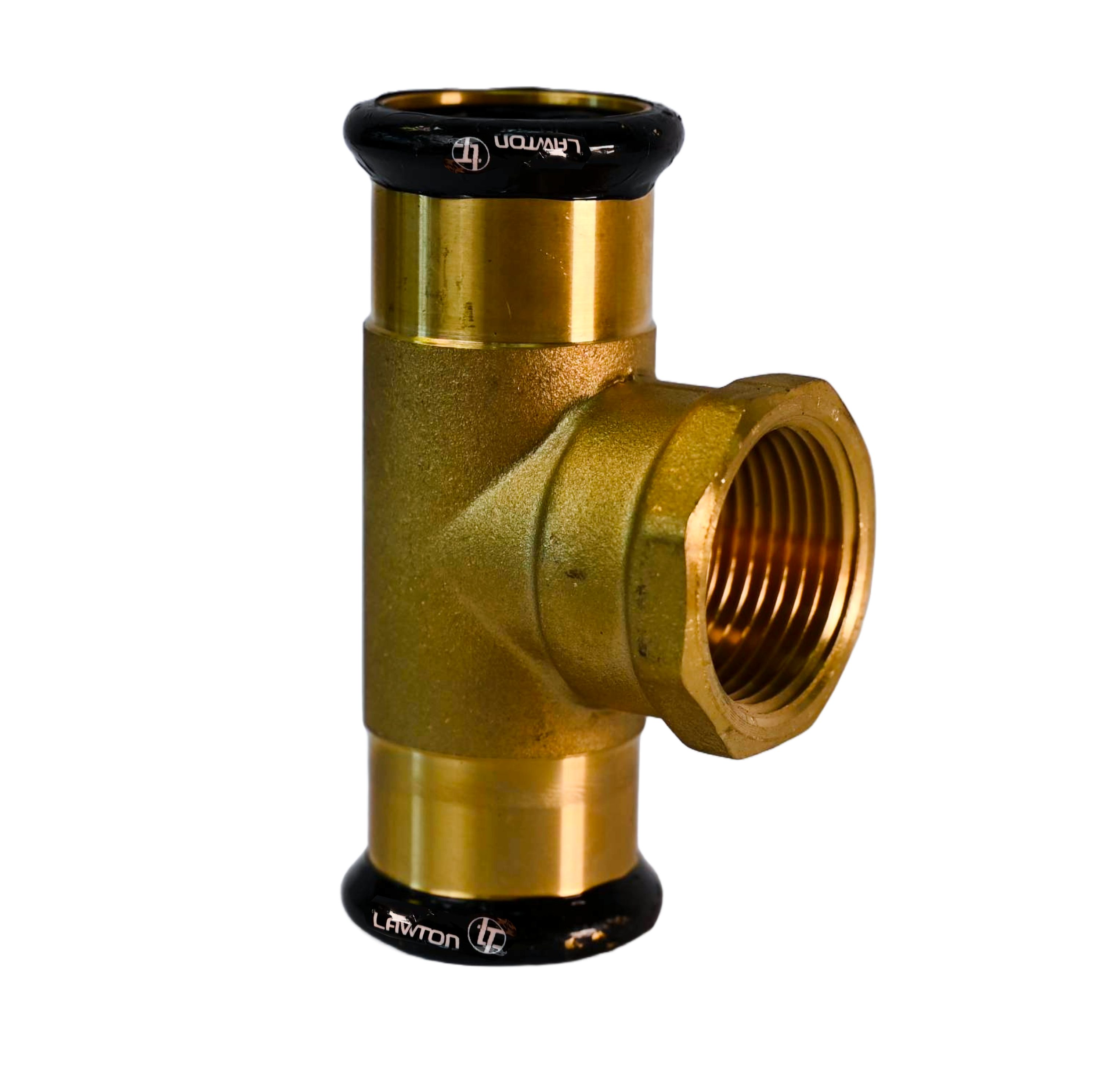 FEMALE TEE BRASS