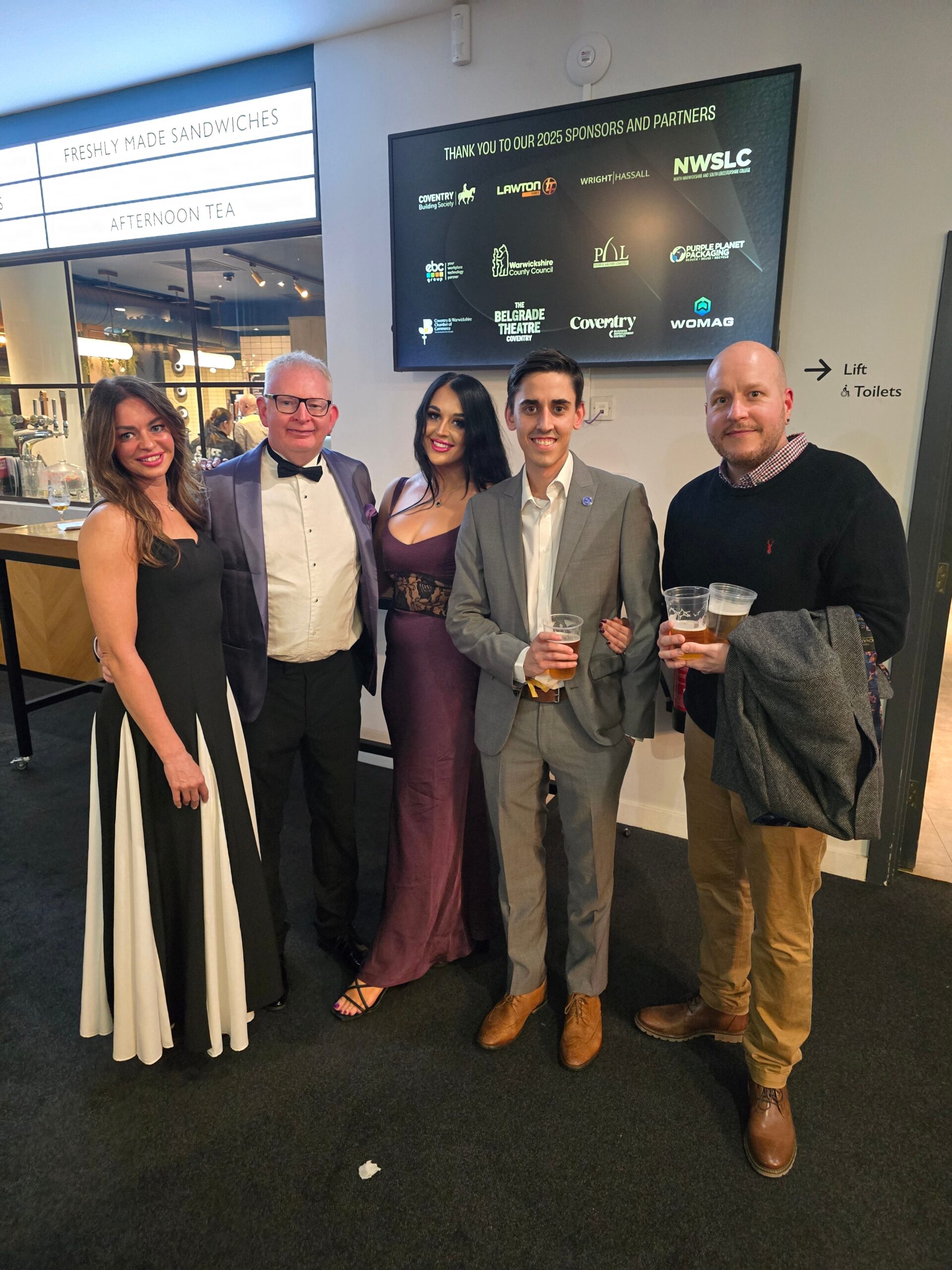A proud sponsor of the Coventry & Warwickshire Business and Community Awards 2025