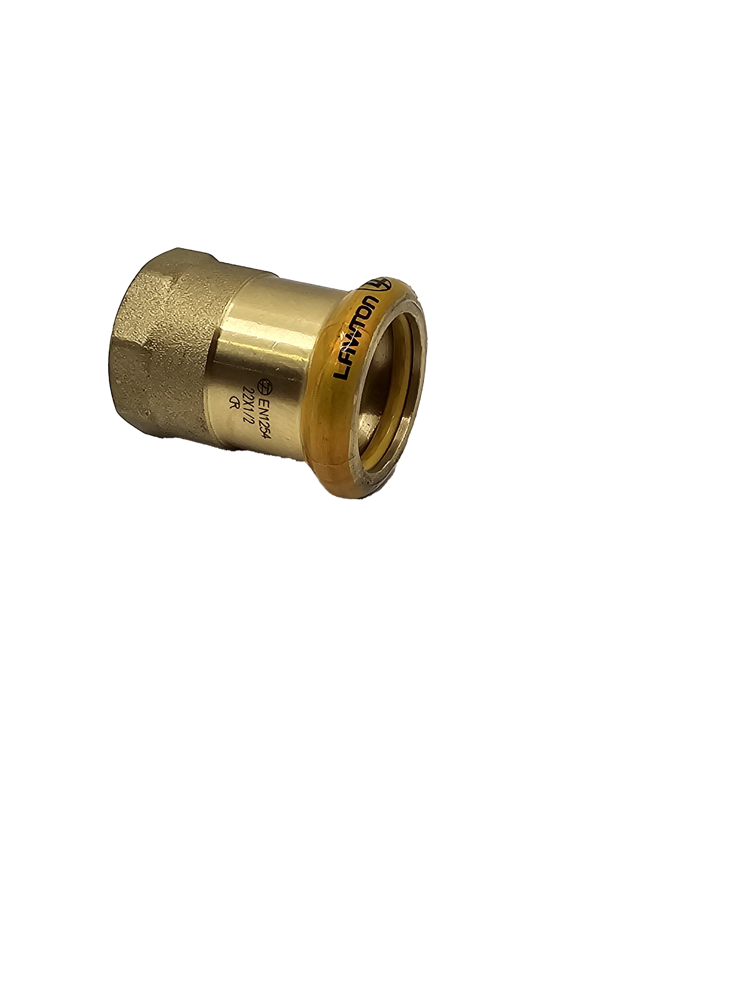 FEMALE BRASS ADAPTOR PRESS GAS