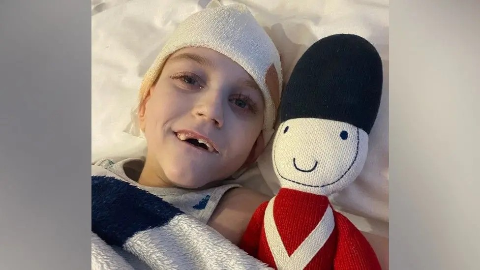 Toby, a 15-year old boy with Cerebral Palsy.