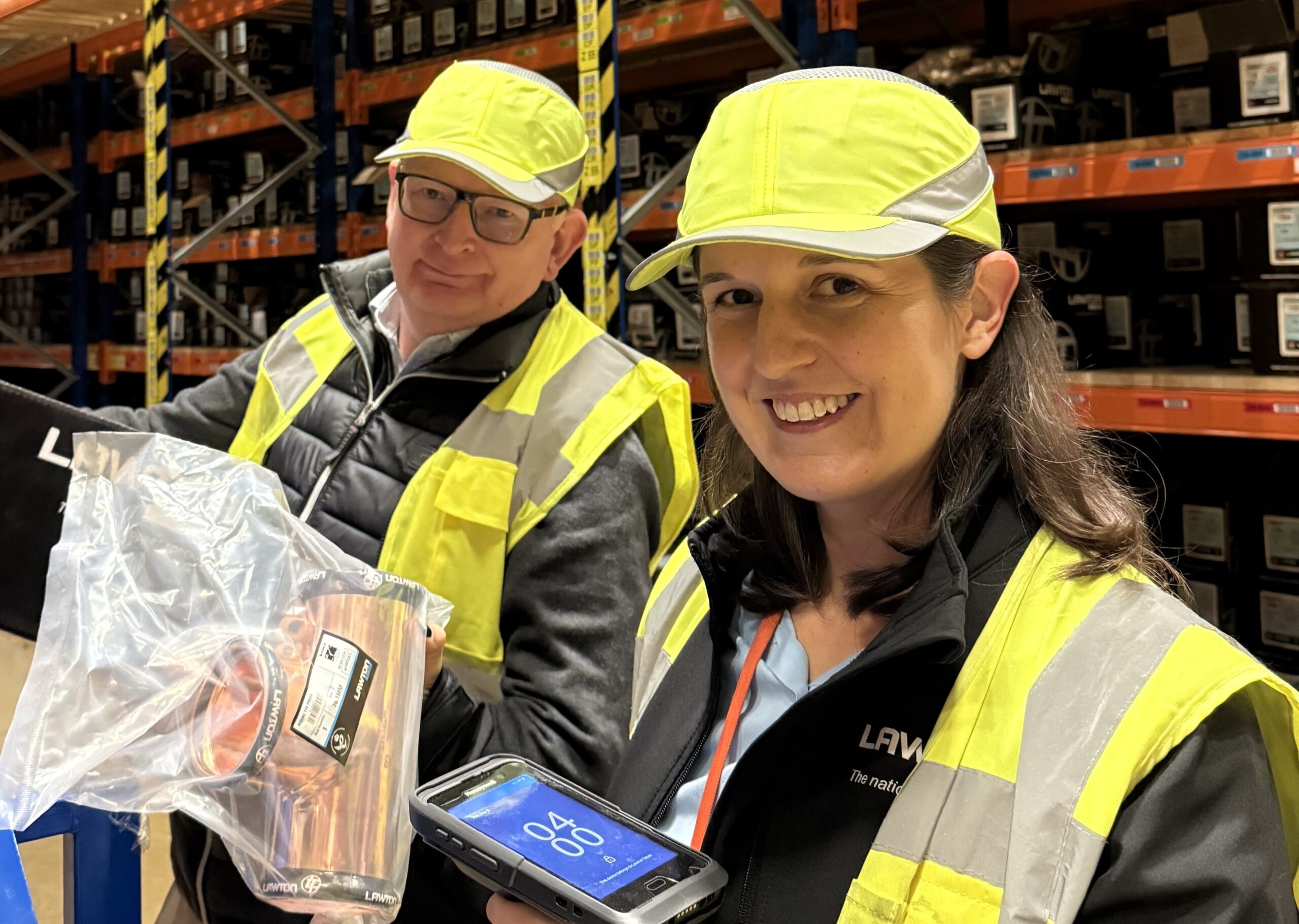 Robert Lawton and Danielle White