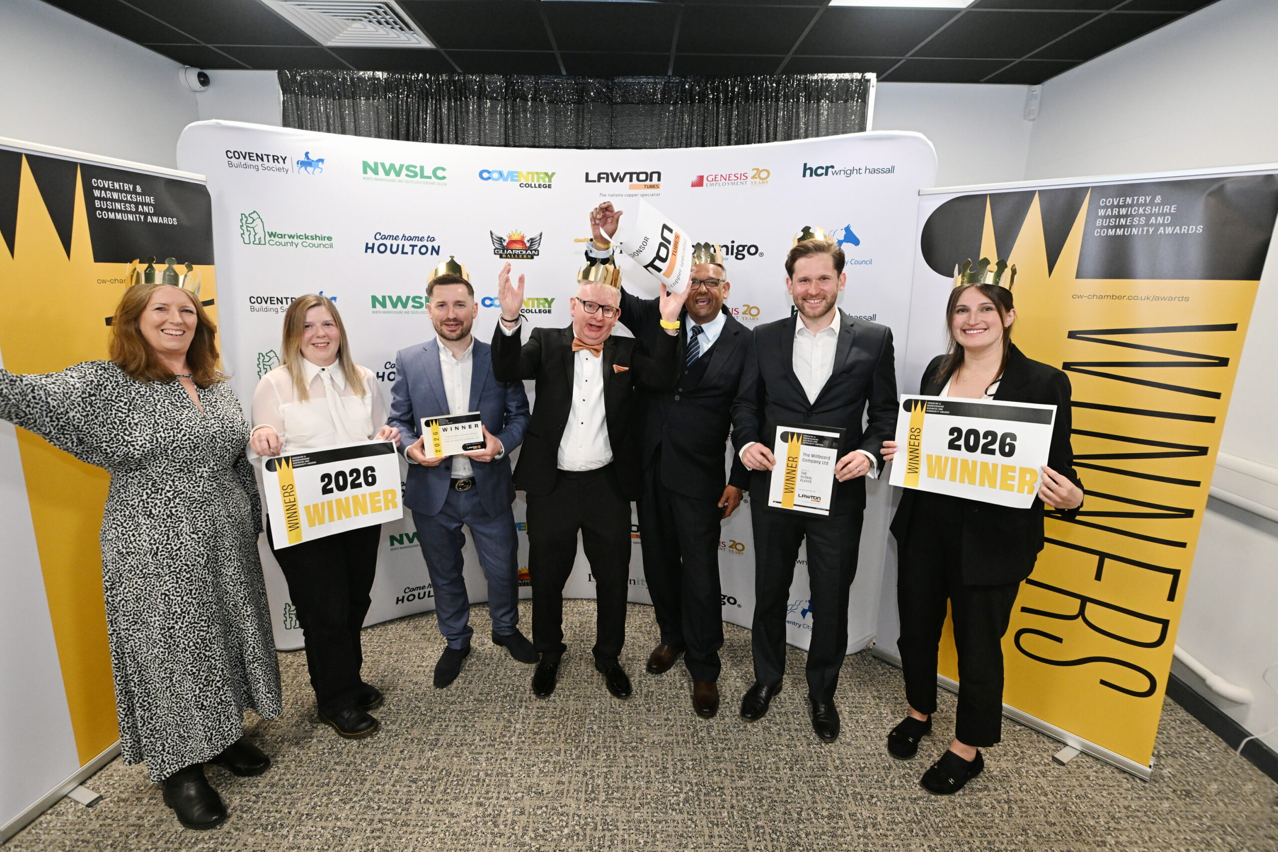 The Global Player Winners, Millboard! Category sponsored by Lawton Tubes