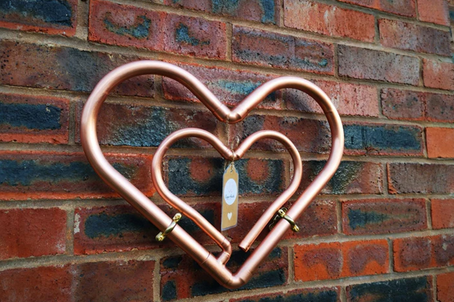 How to Make a Copper Heart Ornament
