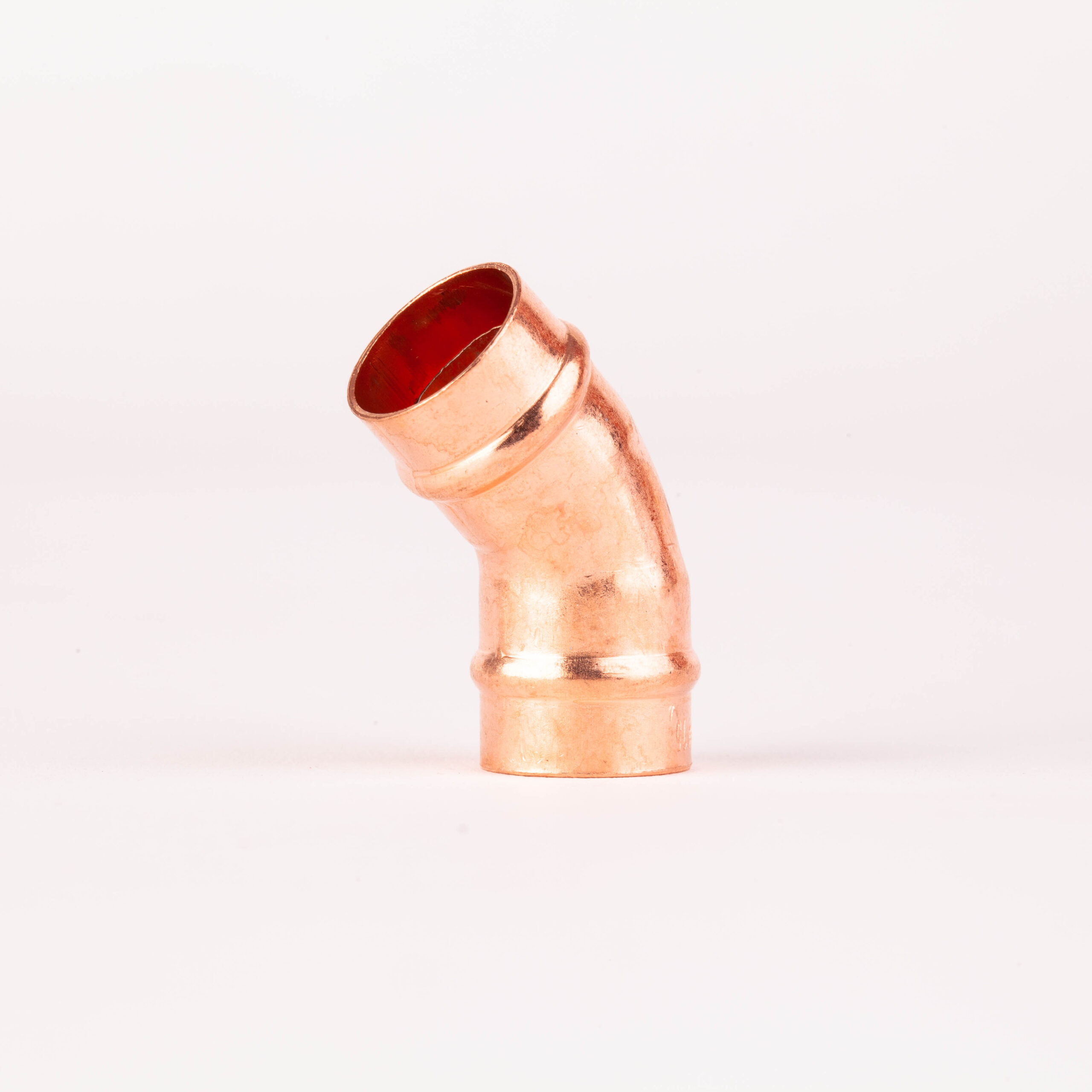45 DEGREE ELBOW SOLDER RING