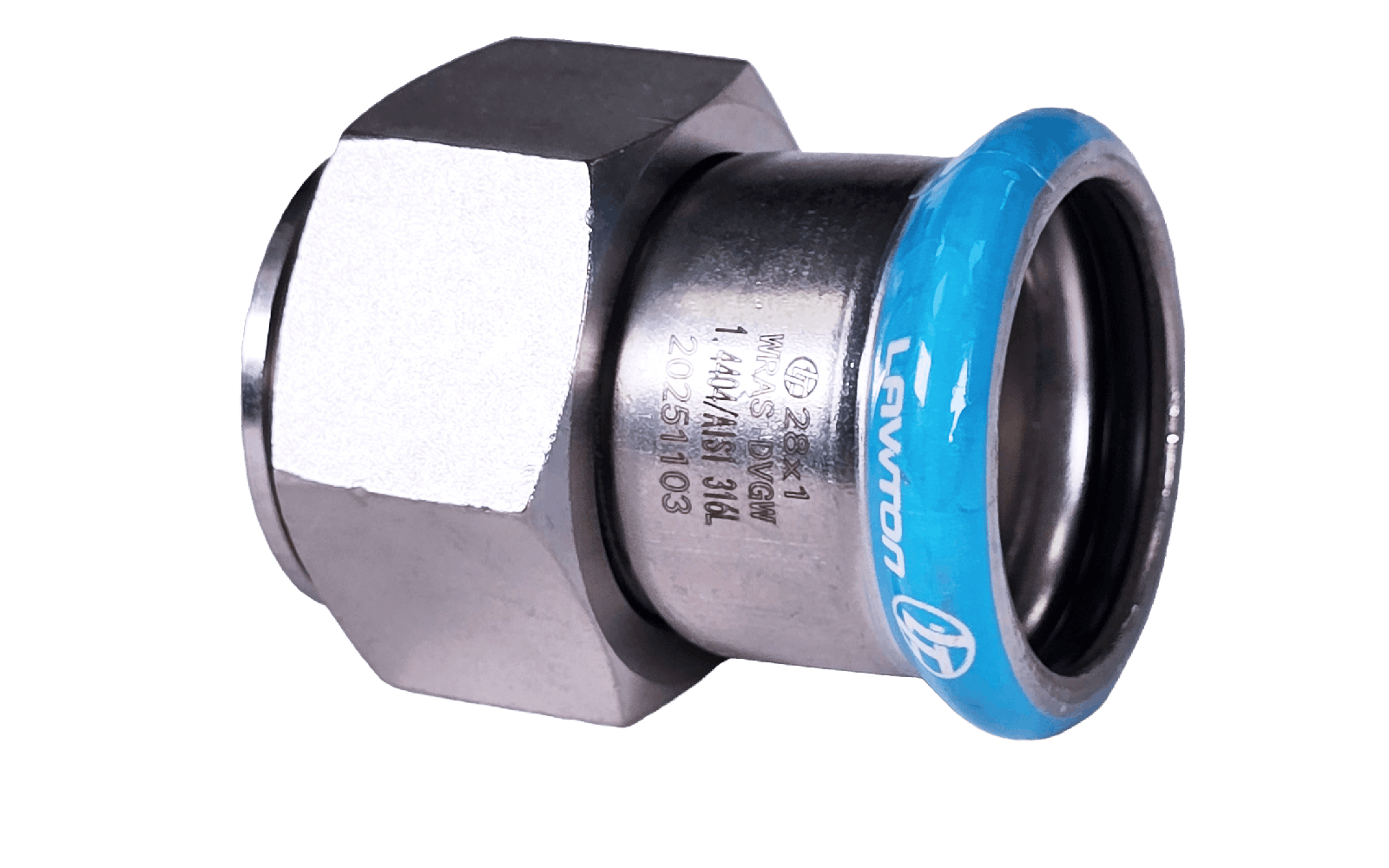 316 ADAPTOR WITH UNION NUT