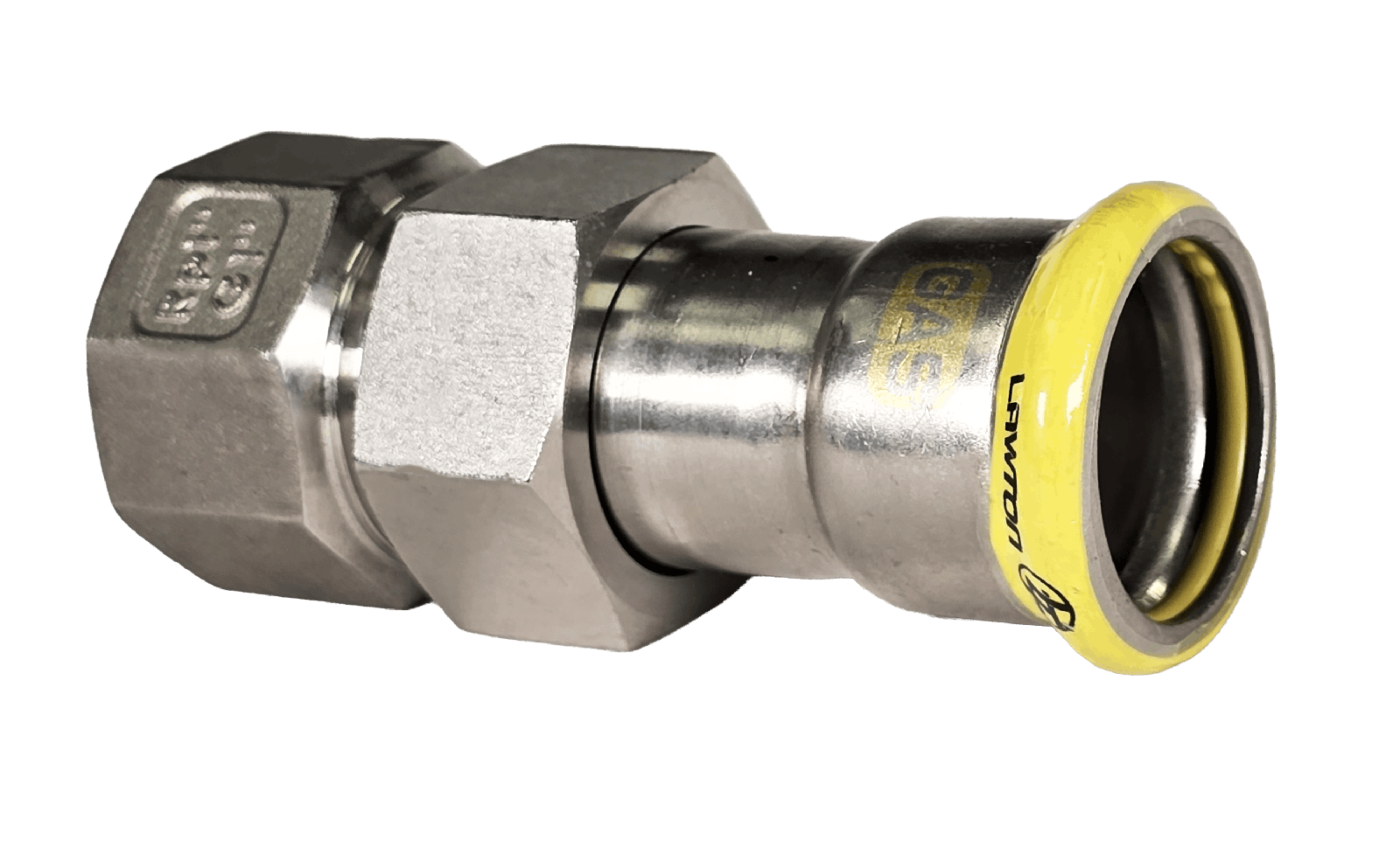 316 GAS FEMALE ADAPTOR UNION NUT