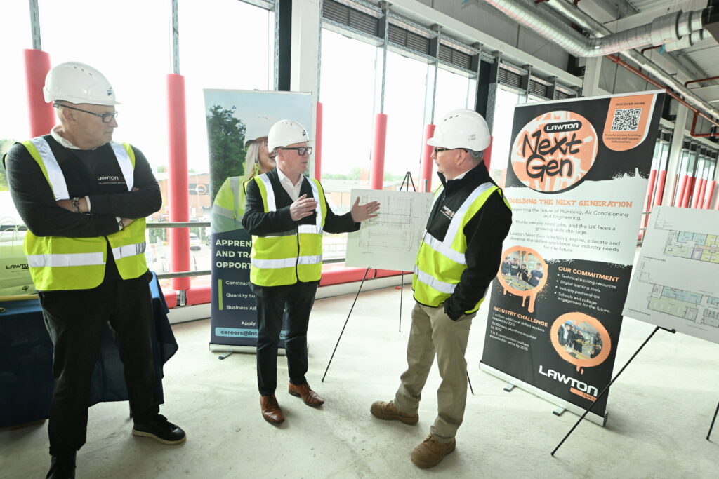 West Mids Mayor gets sneak peek of Lawton Tubes' new HQ 2 -